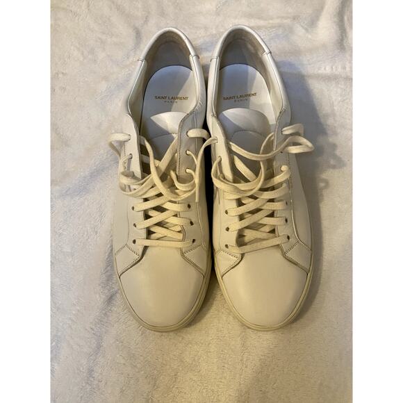 Saint Laurent Andy Tennis Shoes Mens SZ US 11/44 EU - Picture 2 of 9